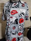 Oh Snap Comic Book Print T-shirt, Drill Clothing Co. Wet Sex - Motyw NOWY Duży