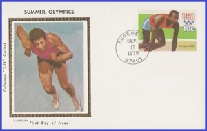 USA4 #UX80 U/A COLORANO SILK FDC Olympic Games - Picture 1 of 1