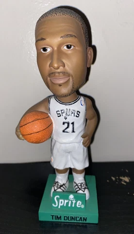 Tim Duncan San Antonio Spurs Sprite Bobble SGA '02 San Antonio Spurs Bobblehead Cover