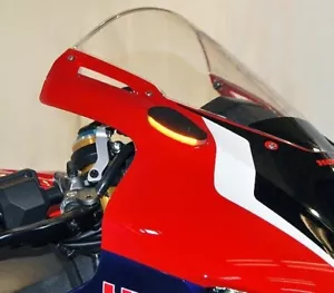 NEW RAGE CYCLES HONDA CBR1000RR-R 2021-PRESENT MIRROR BLOCK OFF LED TURN SIGNALS - Foto 1 di 1