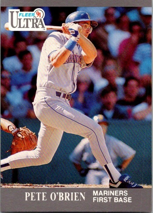 1991 Fleer Ultra #342 Pete O'Brien - Image 1 of 1