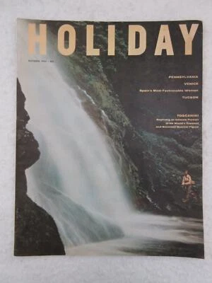 HOLIDAY Magazine October 1955 Pennsylvania Venice Toscanini Part 1 - Image 1 of 4
