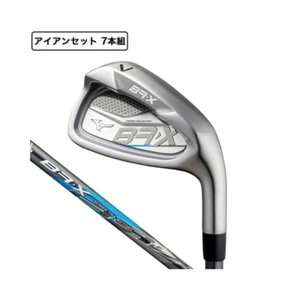 NEW Mizuno BR-X Irons #6-9,Pw,Gw,Sw(7s) / BR-X Graphite Shaft Flex S Iron Set - Picture 1 of 6