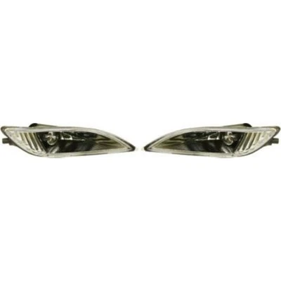 Juego de 2 luces antiniebla de lente transparente para Toyota Sienna 2006-10 LH y RH CAPA con bombillas Foto 1 de 4