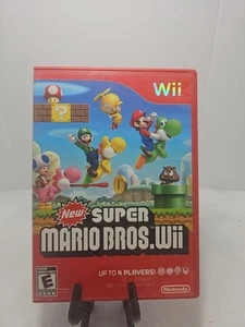 New Super Mario Bros. Wii (Wii, 2009) CIB, testato, funzionante. - Foto 1 di 6