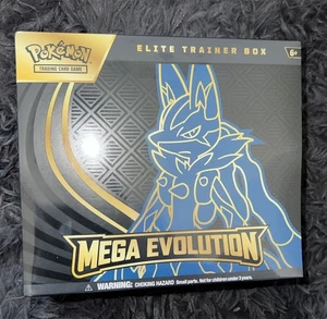 Pokemon TCG Mega Evolution Lucario Elite Trainer Box ETB NEU FACTORY SEALED - Bild 1 von 2