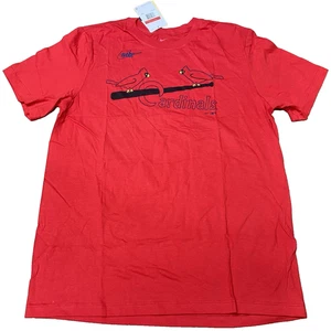 Nike L Large Cooperstown St Louis Cardinals Baseball Stan Musial #6 T-Shirt Men - Picture 1 of 15