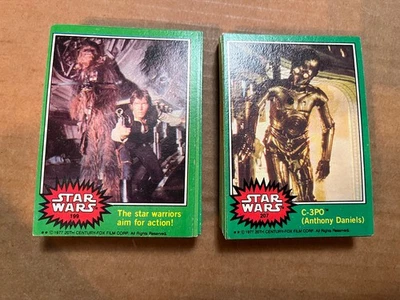 1977 Star Wars Card Set Series 4 Green (66) - Sharp!! - Image 1 of 4