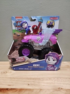 NICKELODEON PAW PATROL ROXI RESCUE WHEELS VEHICLE TARGET EXCLUSIVE NEW - Image 1 of 4