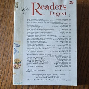 Reader's Digest Magazine July 1965 - Picture 1 of 4
