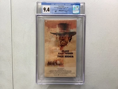 Pale Rider VHS CGC 9.4 A+ Seal Clint Eastwood Michael Moriarty R Warner 1991 - Image 1 of 4
