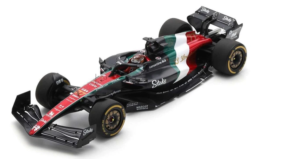 Spark 18S970 1/18 Alfa Romeo C43 N.77 10° GP Italiano 2023 Valtteri Bottas