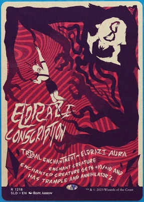 Eldrazi Conscription (Secret Lair Promo) NM MTG MAGIC CARD (488554) ABUGames - Image 1 of 2