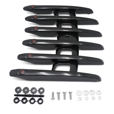 Portaequipajes Skull Stealth Top para Harley Touring Tour Paks Tour Packs Tour Negro Foto 1 de 4