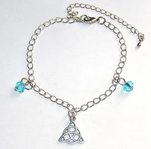 Charmed bracelet symbole triquetra Charmed bracelet triquetra soeurs Halliwell  - Imagen 1 de 1