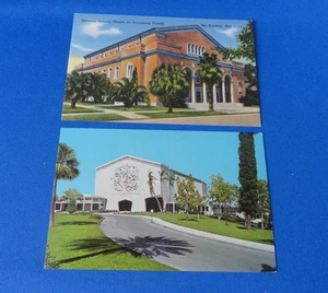 2 postales - San Petersburgo, FL - Ciencia cristiana y primeras iglesias presbiterianas - Imagen 1 de 4