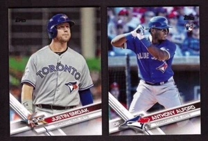 Juego de 35 cartas del equipo Topps Toronto Blue Jays 2017 serie 1 y 2 con actualización - Imagen 1 de 1
