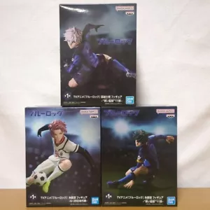Juego de figuras Blue Lock Nagi Seishiro Itoshi Rin Itoshi Sae - Imagen 1 de 1