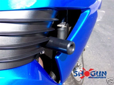 Cuadro deslizadores Kawasaki Ninja ZX14 2006-11 Shogun versión sin corte - negro Foto 1 de 2