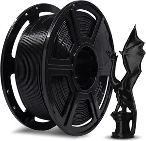 Filamento FLASHFORGE PLA 1,75 mm máximo 500 mm/s impresión 1 kg 3D impresora filamento negro - Imagen 1 de 6