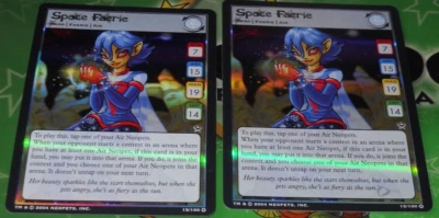 Neopets TCG Space Faerie Return of Dr. Sloth Foil 15/100 NM - Image 1 of 2