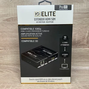 HDELITE PRO Extender HDMI 50 mètres Kit Emetteur + Récepteur - Afbeelding 1 van 2