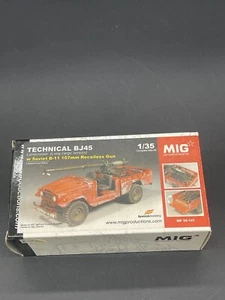 MIG TECHNICAL BJ45 LANDCRUISER Long cargo version (w SOVIET B11 GUN 107mm) 1/35 - Picture 1 of 2