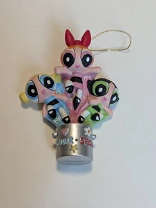 1999 Powerpuff Girls Vintage Christmas Ornament Buttercup Blossom Bubbles RARE! - Picture 1 of 2