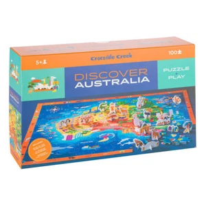 NEW Crocodile Creek Discover Australia Puzzle 100pcs - Bild 1 von 2