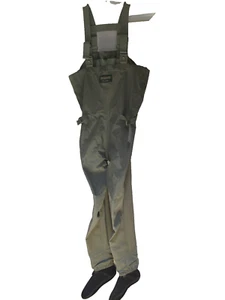 Hodgman Wadelite Green Fishing Waders Size Large L Mens -Very Nice! - Picture 1 of 9