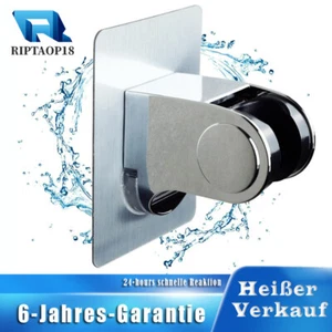 Duschkopfhalter Wandbrausehalter Selbstklebend Halterung Ohne Bohren Verstellbar - Bild 1 von 16
