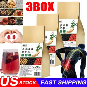 Ginseng Maulbeer Mispel Tee, Nierentee, Lebertee, Nierengesundheit für Männer & Frauen - Bild 1 von 14