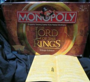 Replacement pieces for 2003 Lord Of The Rings Monopoly ( ask for bundle prices)