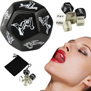 6pcs Sexy Dice Adult Position Game Foreplay Toy Set Lover Couple Games Set Gift - Picture 1 of 13