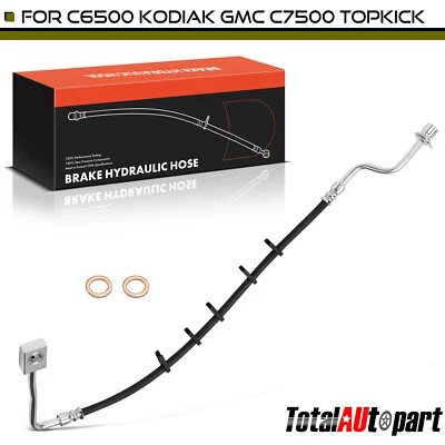 Brake Hydraulic Hose for Chevrolet C6500 Kodiak GMC T7500 Isuzu Rear Left Side - Image 1 of 4