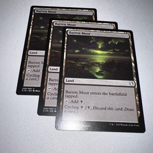 4xx4   Barren Moor Magelimited Non Foil Mtg Com Vintage Commander Various Set