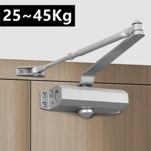 25-45KG Heavy Duty FIRE Rated Overhead Door Closer Opener Adjustable Soft Close - Picture 1 of 12