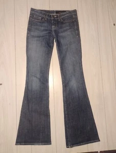 People Liberation Women's Karen Embroidered 5 Pocket Denim Jeans Size 25 - Picture 1 of 10