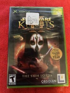Star Wars: Knights of the Old Republic II The Sith Lords Xbox  New Sealed (Tear)