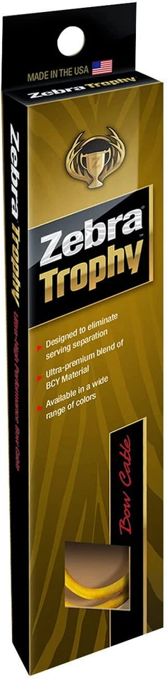 NEW ZEBRA WSB/WSB Chill Trophy Split Cables, 28.125-In 28 1/8" Mathews Chill BOW - Image 1 of 1
