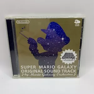 Super Mario Galaxy Original Club Nintendo Platinum Soundtrack CD Japan Free Post - Picture 1 of 5