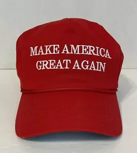 OFFICIAL Cali-Fame MAGA Trump Red Made In America Trucker Hat One Size - Picture 1 of 10