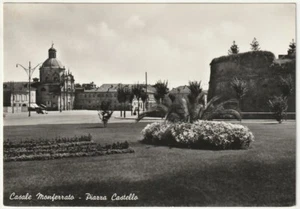 CASALE MONFERRATO - ALESSANDRIA - PIAZZA CASTELLO - VIAGG. 1953 -67739- - Picture 1 of 1