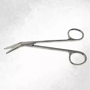 MICRO IRIS ANGULAR DISSECTING SCISSORS 4.5" SURGICAL STAINLESS STEEL SHEARS - Bild 1 von 3
