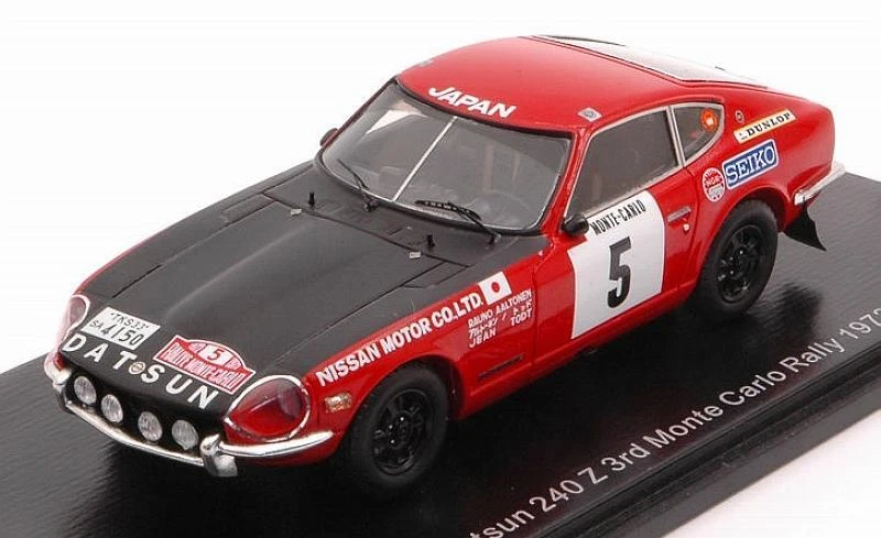 Datsun 240Z Rally Monte Carlo 1972 Aaltonen-Todt 1:43 SPARK S6280 - Immagine 1 di 1