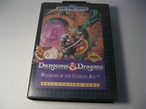 Dungeons & Dragons Warriors of The Eternal Sun Sega Genesis complete - Picture 1 of 2