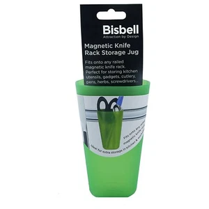 Riel de almacenamiento de cuchillo magnético Bisbell / utensilio de estante y utensilio gadget taza utilitaria - Imagen 1 de 6