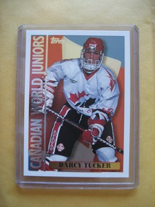 1995-96 Topps Canadian World Juniors SP Insert Storr Darcy Tucker RC CJ You Pick