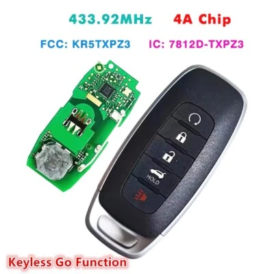 Keyless Smart Remote Key Fob for Nissan Pathfinder Ariya Rogue 2022 2023 2024 - Image 1 of 3