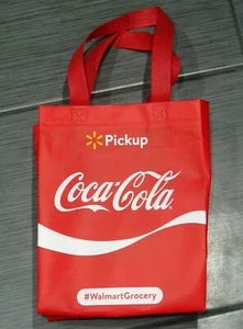 Coca-Cola Coke McCafe “Earth Bag” Shopping Grocery Bag Tote Graphic Reusable - Picture 1 of 3